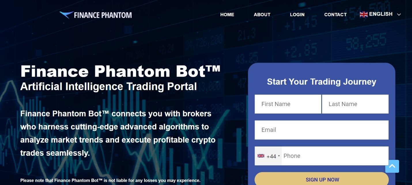 Finance Phantom website